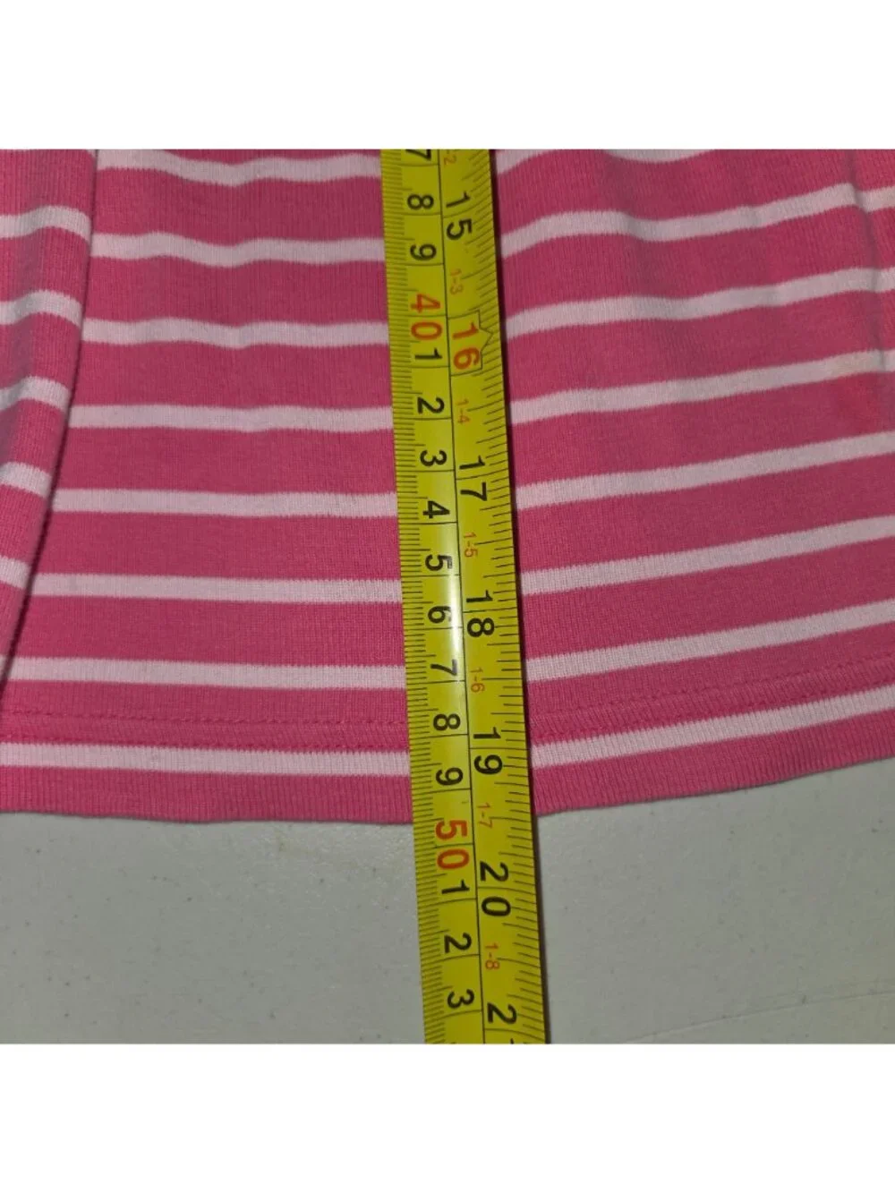 Hanna Andersson 4T Pink Striped Play Comfortable Short Sleeves.Dress 4379
